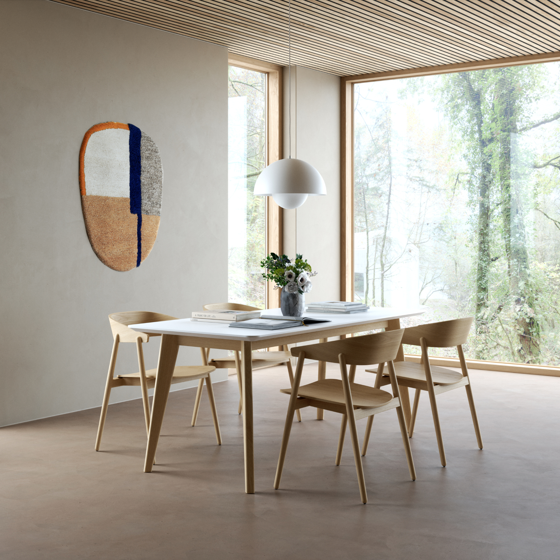 AC2 Dining Chair Seat In Veneer